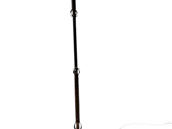 Art Deco Patinated Wrought Iron Floor Lamp, 1930s